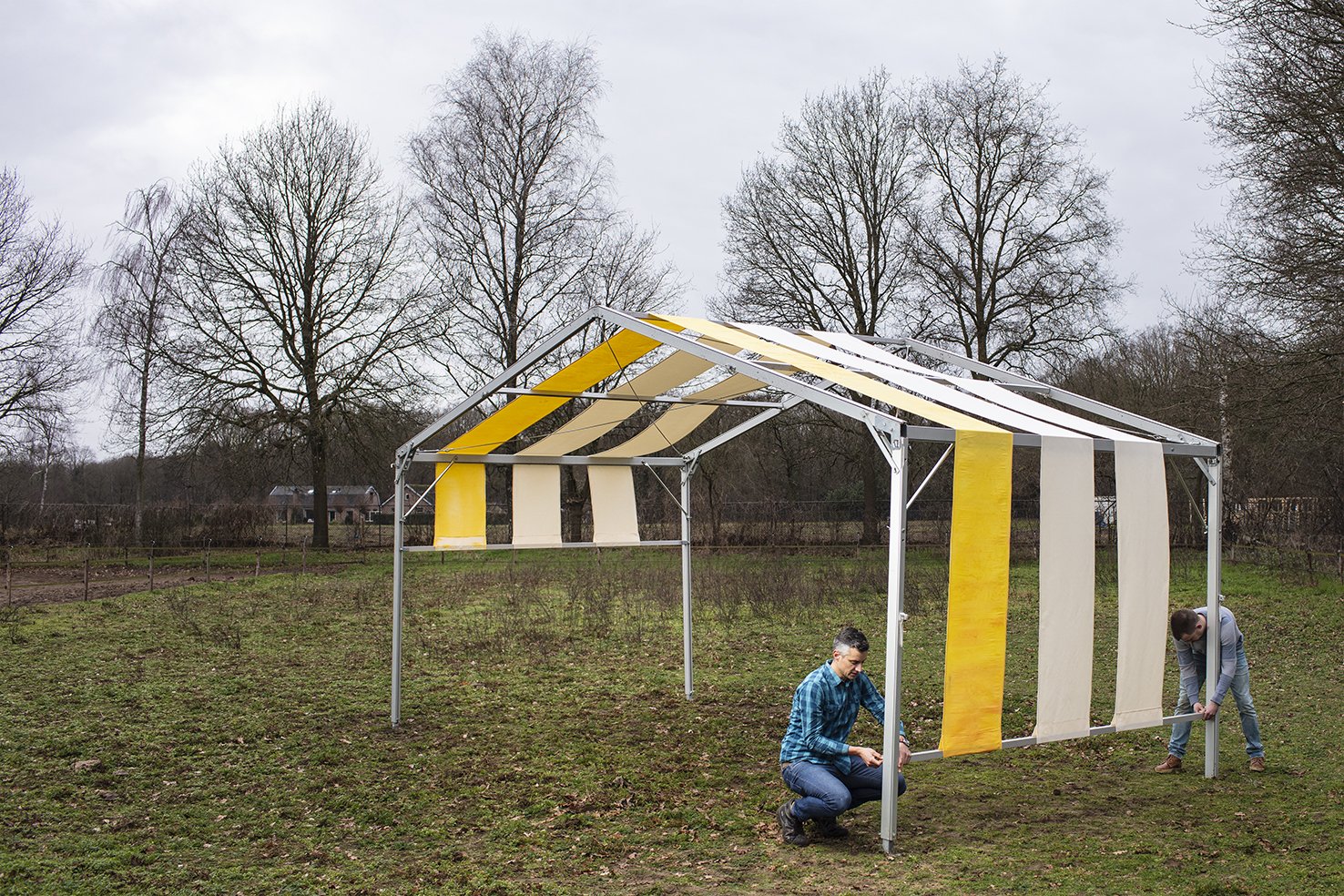 weg te verspillen Brandewijn spleet Recyclebare tenten en shelters voor een circulaire economie - Regieorgaan  SIA