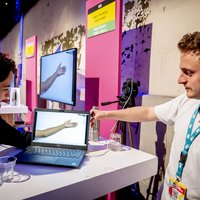 Demo van Fontys, Diabetes Voetencheck App op de innovatiemarkt van TEKNOWLOGY 2025 -- klik op de afbeelding om te vergroten