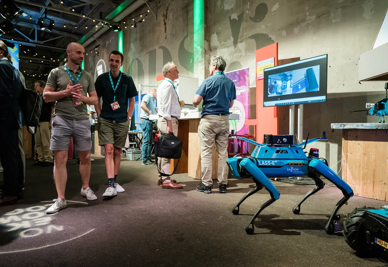 Saxion robothond LASS-E op TEKNOWLOGY 2024