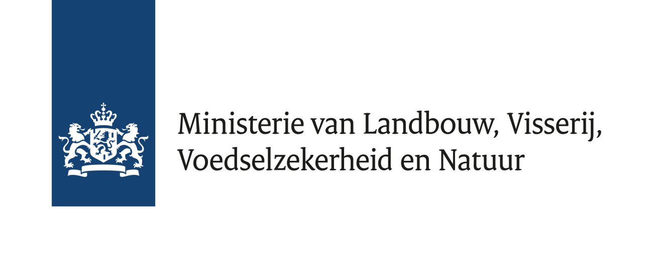 Logo Ministerie van Landbouw, Visserij, Voedselzekerheid en Natuur